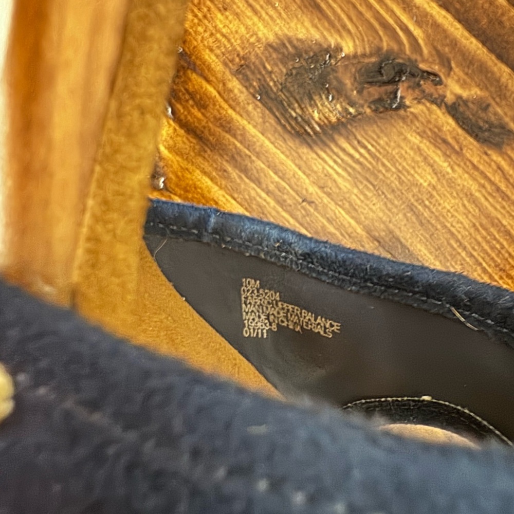 Worthington Navy and Tan Slide Sandals - Picture 10 of 10